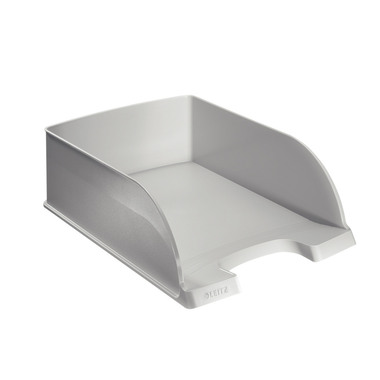 LEITZ Corbeille courrier Jumbo+ A4 52330085 gris