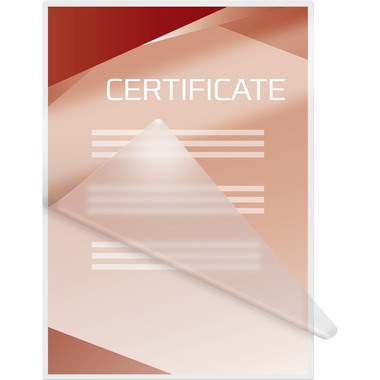 GBC Pelicole per laminazione A4 3740306 lucido, 100my 100 pezzi