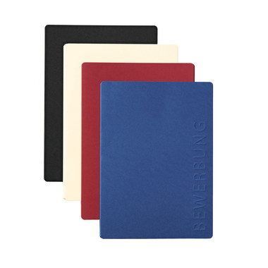 PAGNA Bewerbungsmappe Solo A4 22006-04 schwarz 5mm