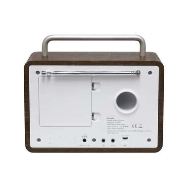 Noxon Radio DAB+ Eiger Noix/Blanc