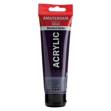 AMSTERDAM Peinture acrylique 120ml 17095682 p.bleuviol. 568