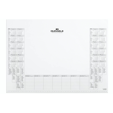 DURABLE Schreibunterlage 57x41cm 729202 Kalenderblock, 2024-2025