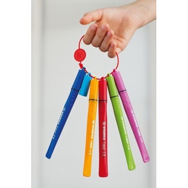 STABILO Cappi Fasermaler 1mm 168/184 Etui 18 Stück