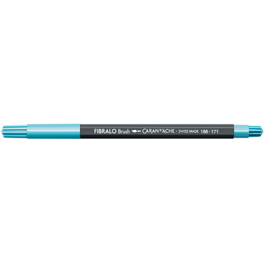 CARAN D'ACHE Classic Fibralo Brush 186.171 bleu turquoise