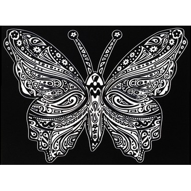 TATARUGA Samtbild A4 S29 Schmetterling