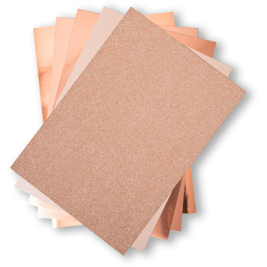 SIZZIX Karton A4 664534 rose 50 Blatt