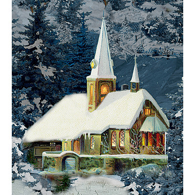 COPPENRATH calendrier mural 95274 Express de Noël dans un paysa