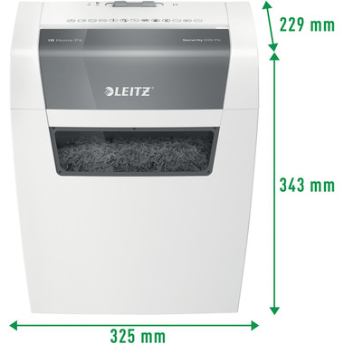 LEITZ Destructeur documents IQ 80340000 Home, P-4, 15lt