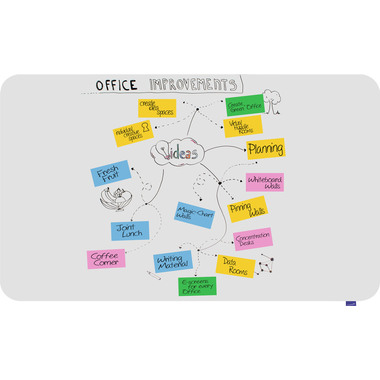 LEGAMASTER Whiteboard ESSENCE 7-107075 emailliert 1200x2000mm