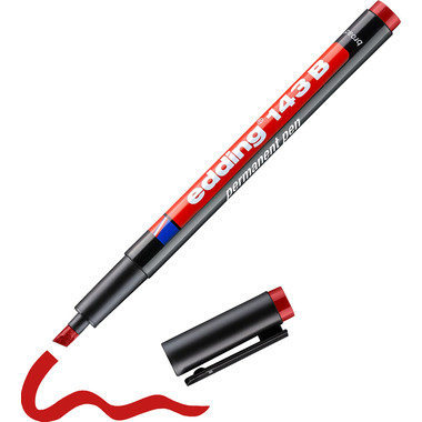 EDDING OHP-Marker permanent B 143-2 rosso