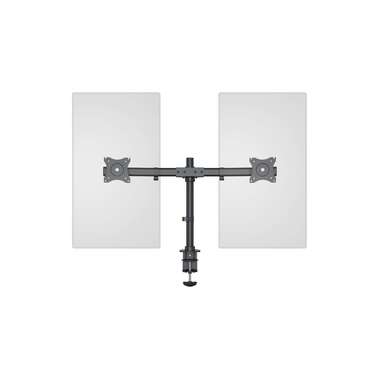 Multibrackets Supporto da tavolo Basic Dual fino a 8 kg – Nero
