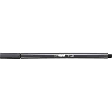 STABILO Fasermaler Pen 68 1mm 68/97 schwarzgrau