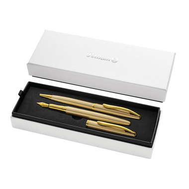 PELIKAN Stylo plume&stylo bille 821889 Jazz Noble Elegance Gold