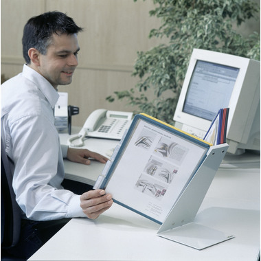 DURABLE Système d.présent. VARIO Table 557000 coloré, avec 10 pochettes A4