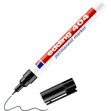 EDDING Permanent Marker 404 404-1 schwarz