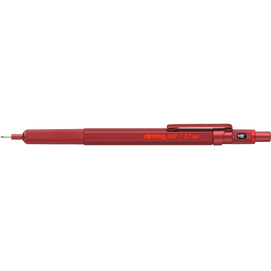 ROTRING Feinminenstift 600 0.7mm 2114265 rot metallic