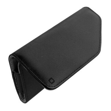 Universal belt buckle holder for smartphones measuring up to 5"