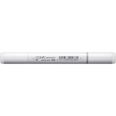 COPIC Marker Sketch 2107587 N-1 - Neutral Grey No.1