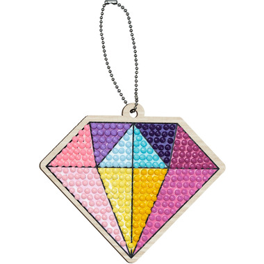 URSUS Diamond Sticker Princess 43510002 2 Karten, 2 Anhänger