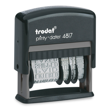 TRODAT Textstempel F 4817FEKSC 3.8mm