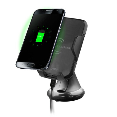 Support de voiture avec recharge sans fil