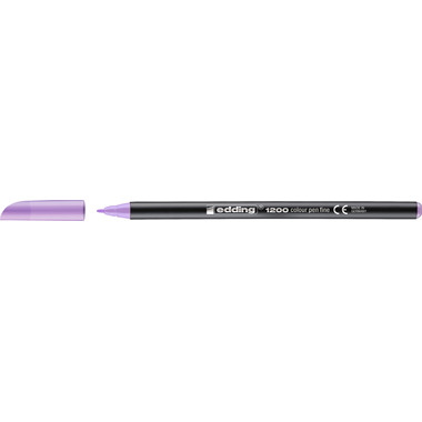 EDDING Faserschreiber 1200 0,5-1mm 1200-087 Pastell, beerig lavendel