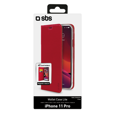 Bookcase mit Kartenfächern für das iPhone 11 Pro