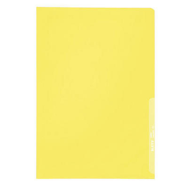 LEITZ Sichtmappen PP A4 40000015 gelb, 0,13mm 100 Stück