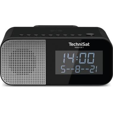 Technisat Radiowecker Viola CR 1 Schwarz
