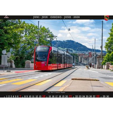 CALENDARIA Bildkalender 2026 9783036205656 Bern ML 40x31cm