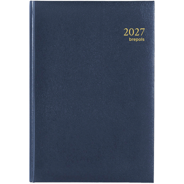 BREPOLS Agenda Minister Lima Ku. 2027 0.218.1256 1J/1P bleu 14.8x21cm