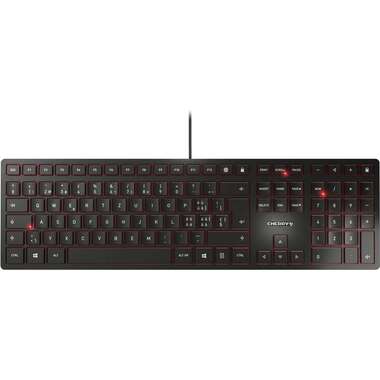 Cherry Tastiera KC 6000 Slim CH-Layout Nero