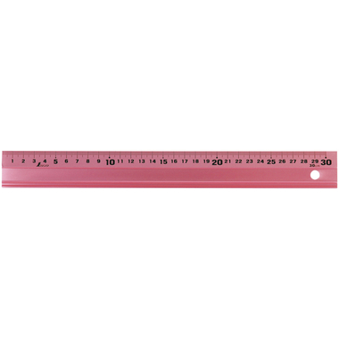 NT Règle Alu 30cm 65416 pink