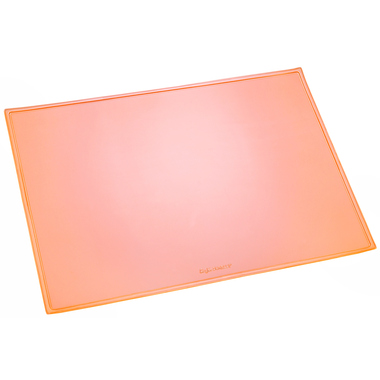 LÄUFER Schreibunterlage Durella 32626 orange-transp. 53x40cm