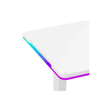 Ultradesk Gaming Desk Iron White