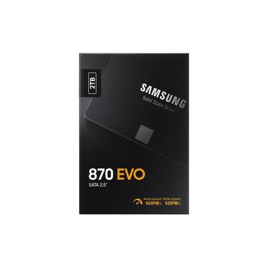 Samsung SSD 870 EVO 2.5" SATA 2000 GB 