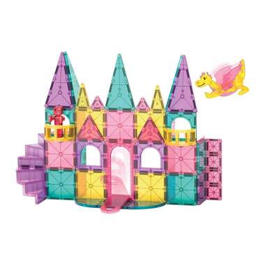 Magna-Tiles Building Model Castle Deluxe 48-piece