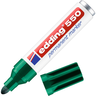 EDDING Permanent Marker 550 3-4mm 550-4 grün