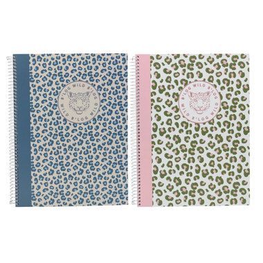 ANCOR Taccuino Ufficio A5 WILD 104660 assort., lines, 90g 80 fogl.