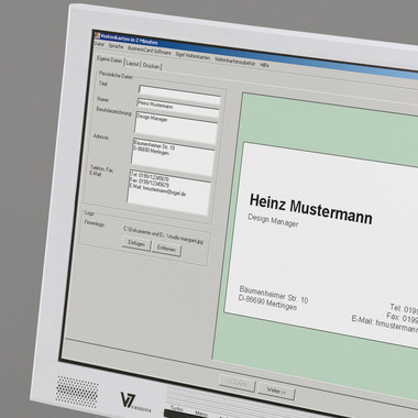 SIGEL Visitenkarten 85x55mm LP799 weiss, 225g 400 Stück