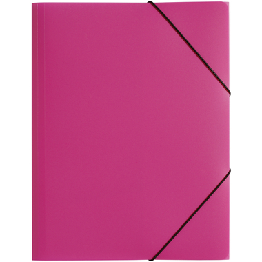 PAGNA Gummibandmappe Trend A4 21613-34 3 Klappen rosa