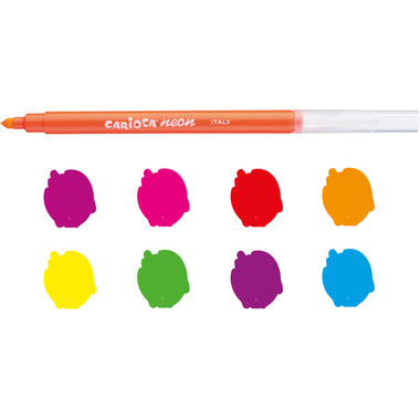 CARIOCA polvere glitterata 42785 Neon E-8