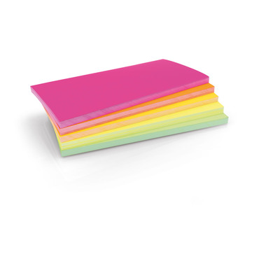 MAGNETOPLAN Kommunikations-Karten 20x10cm 112501560 Set Neon, ass. 250 Stück