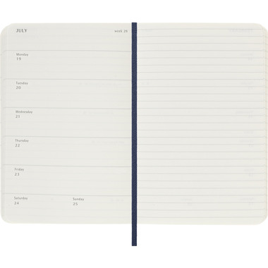MOLESKINE Agenda Classic Pocket 2027 DSB2012WN2Y27 1S/1P zaffiro SC 9x14cm