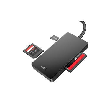 onit Card Reader Extern Par USB-C 3 en 1