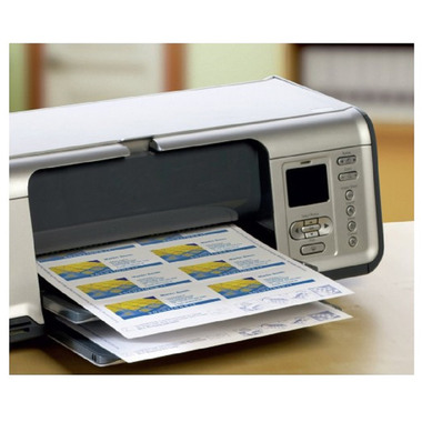 AVERY ZWECKFORM Prof. Visitenkarten Univer. A4 C32016-10 220g satiniert 10 Blatt
