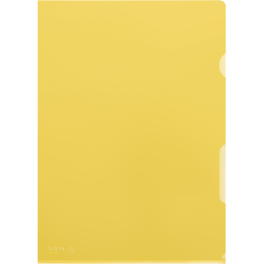 KOLMA Sichtmappen Superstrong A4 59.646.11 gelb glatt 10 Stück