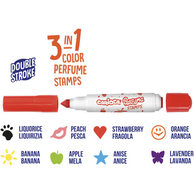 CARIOCA Fasermaler Perfume Stamps 42988 E-8