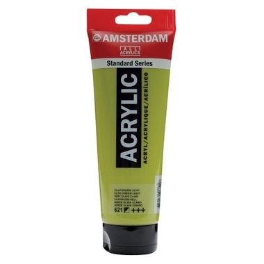AMSTERDAM Acrylfarbe 250ml 17126210 olivgruen hell 621