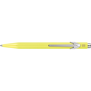 CARAN D'ACHE Stylo à bille 849 Slimpack NN0849.462 jaune neon, refill